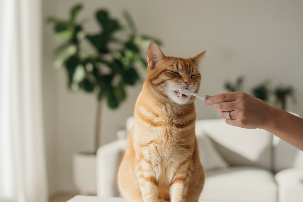 How to Brush Your Pet's Teeth