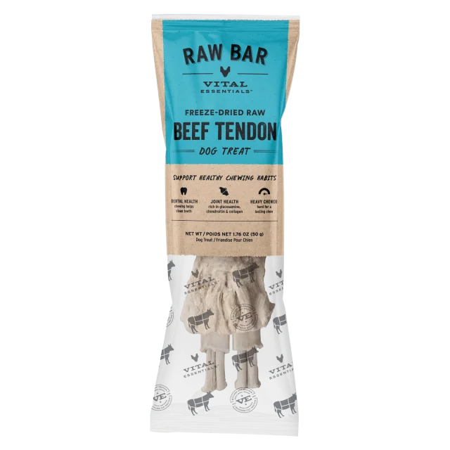 Vital Essentials Raw Bar Freeze Dried Beef Tendon