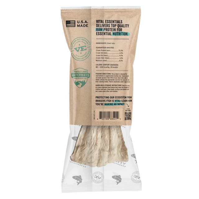Vital Essentials Raw Bar Freeze Dried Silver Carp Filet