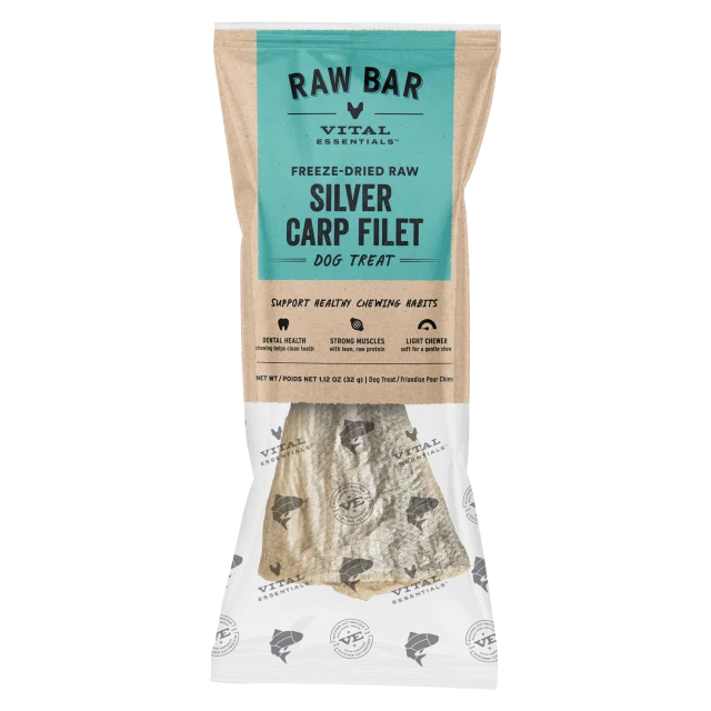Vital Essentials Raw Bar Freeze Dried Silver Carp Filet