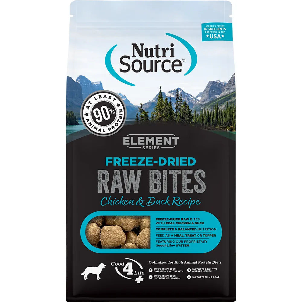 Element Series Dog Raw Bites Chicken & Duck