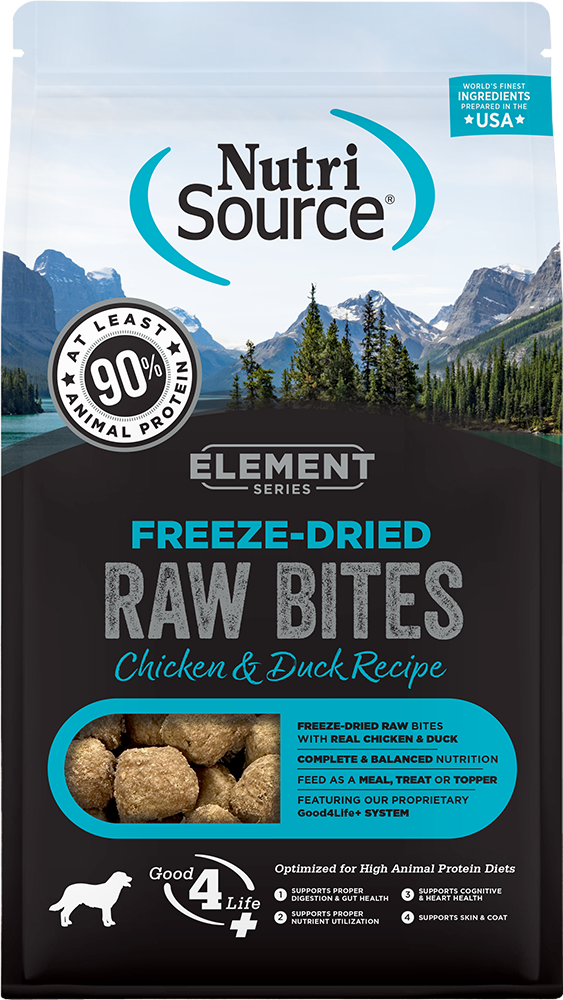 Element Series Dog Raw Bites Chicken & Duck