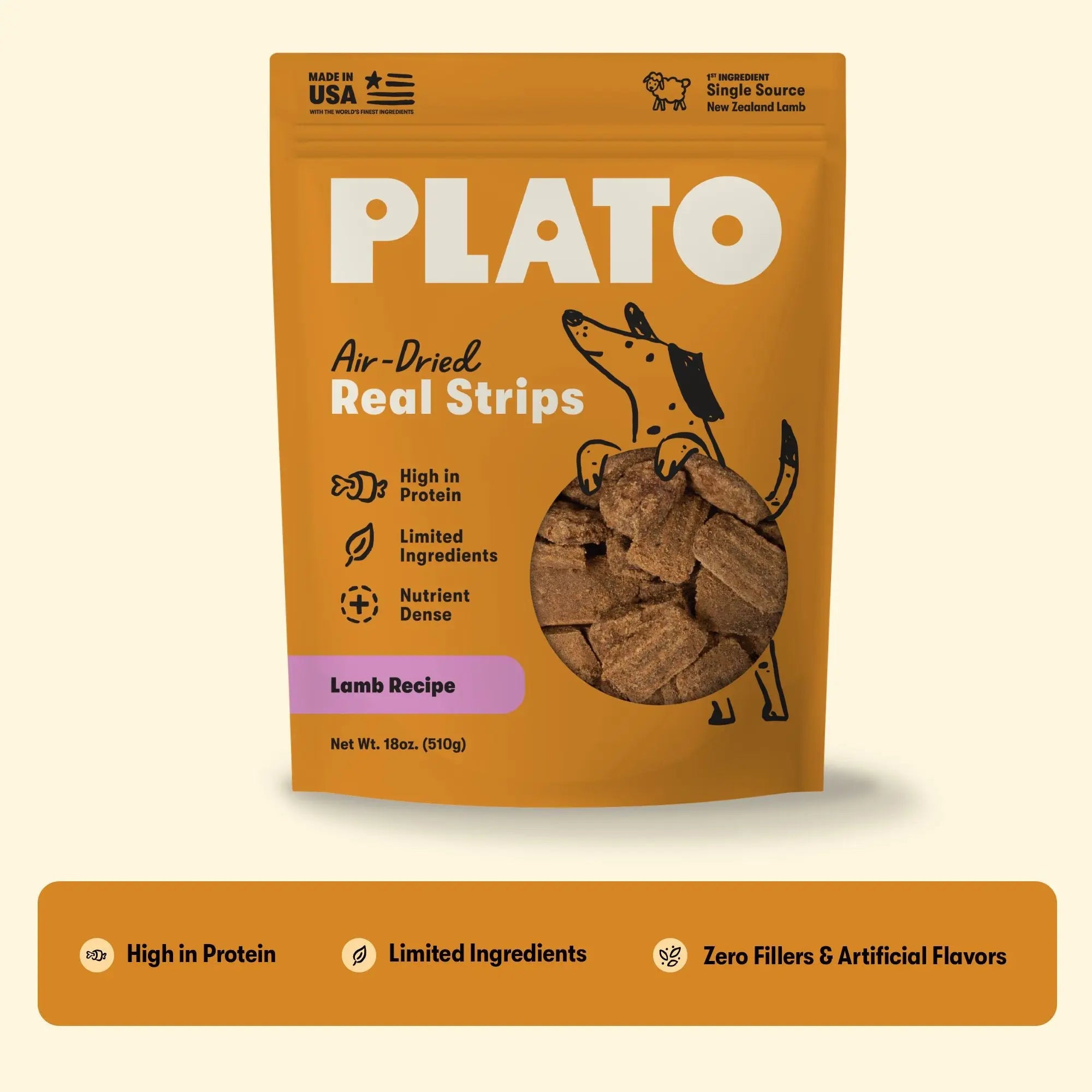 Plato Original Real Strips Lamb