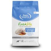 Pure Vita Turkey & Sweet Potato Small Bites Grain-Free Dry Dog Food 4lb