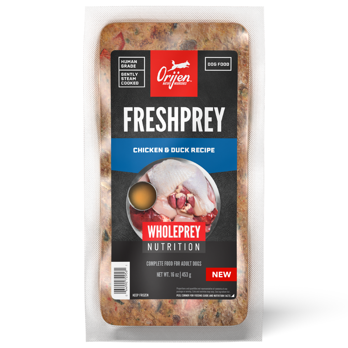 ORIJEN FreshPrey Chicken & Duck Recipe 16oz