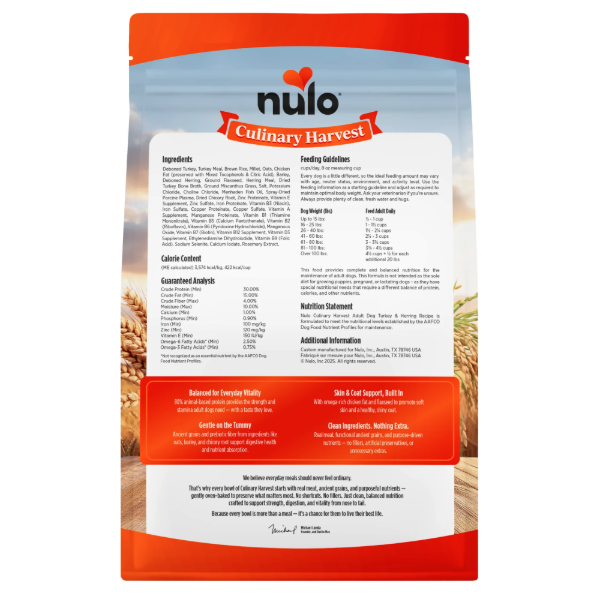 NULO Culinary Harvest - Turkey & Herring