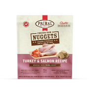 Primal Frozen Nuggets - Turkey and Salmon Recipe