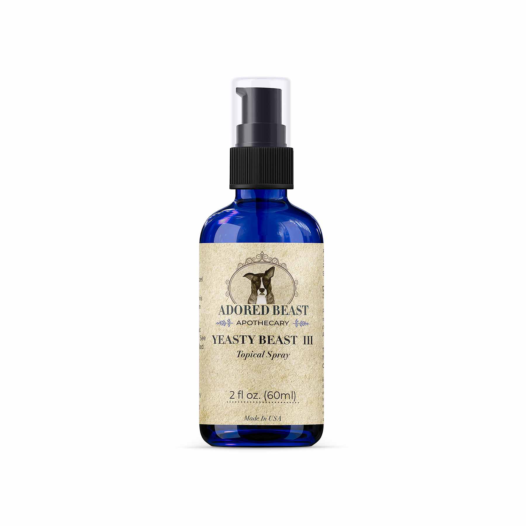 Adored Beast Apothecary Yeasty Beast III Topical Spray for Dogs & Cats