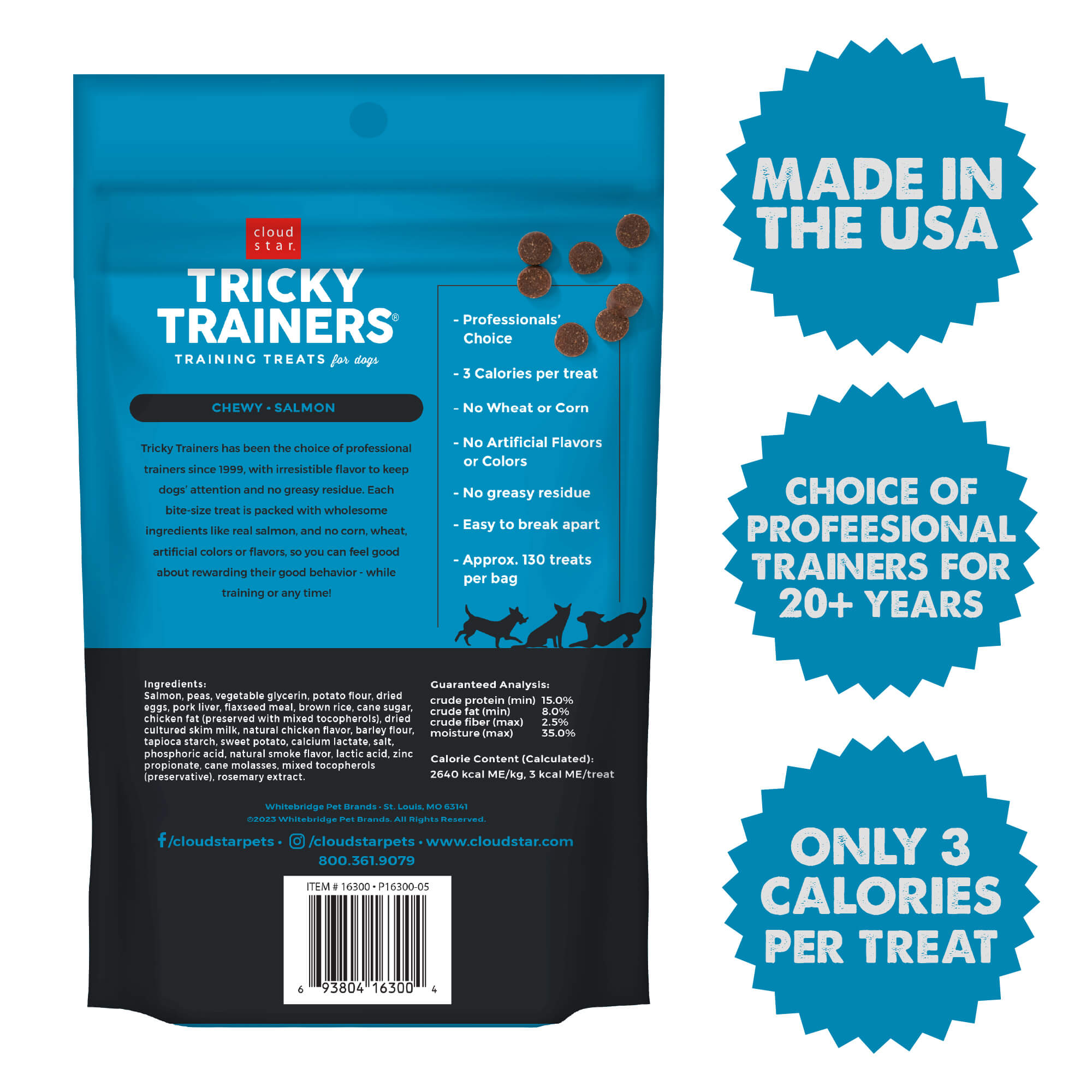 Tricky Trainer - Dog Chewy Trainer Salmon
