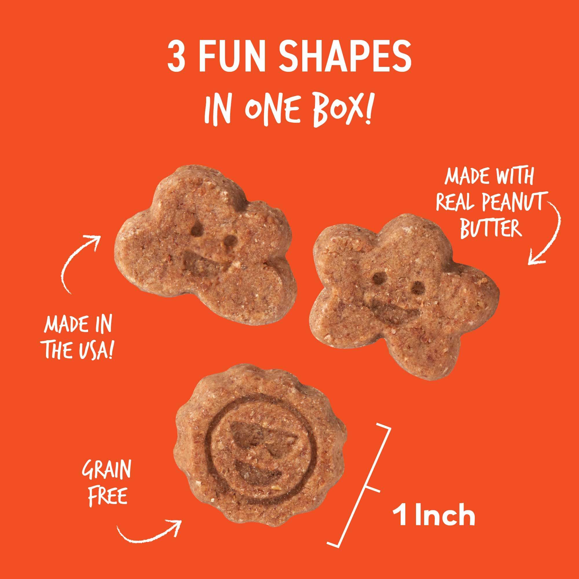 Wag More Bark Less - Grain Free Soft & Chewy Peanut Butter & Apple