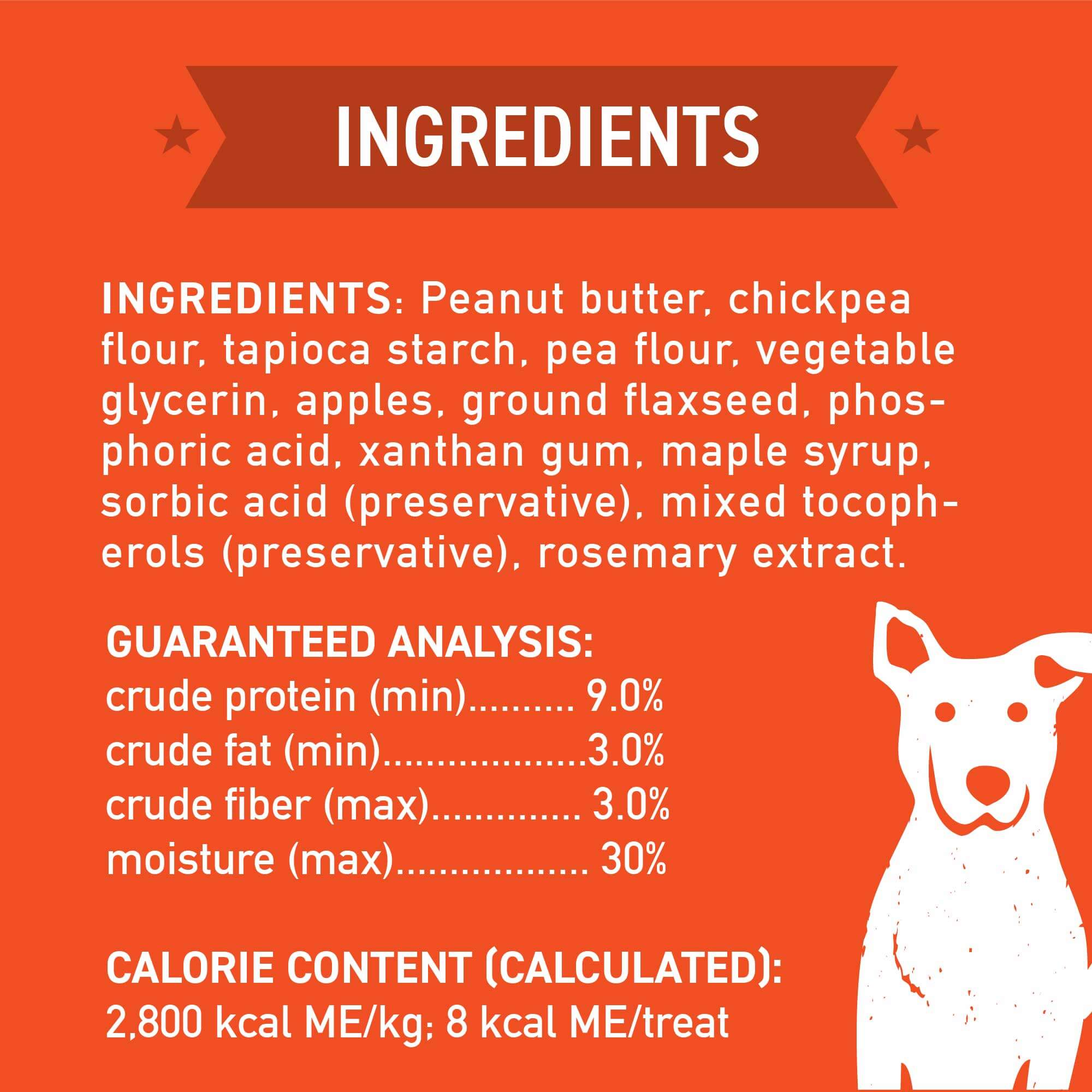 Wag More Bark Less - Grain Free Soft & Chewy Peanut Butter & Apple