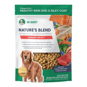 Dr. Marty Nature's Blend Radiant Select skin and coat dog food bag, front