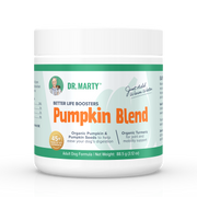 Dr. Marty Better Life Boosters Pumpkin Blend powdered food topper for dogs