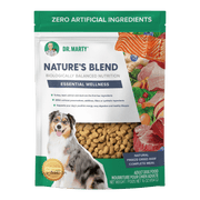 Dr. Marty Nature's Blend Essential Wellness freeze-dried raw dog food bag, front