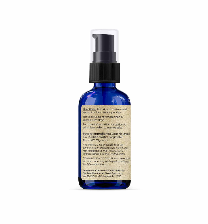 Adored Beast Rebalancer Homeopathy