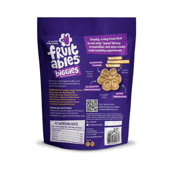 Fruitables - Biggies Peanut Butter & Banana