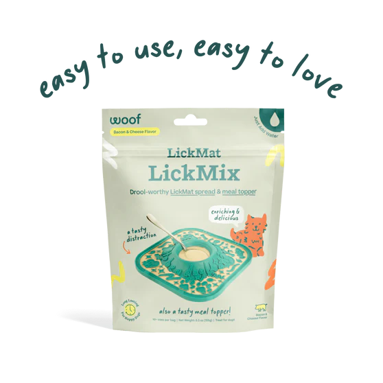 WOOF Bacon & Cheese Lick Mat Mix