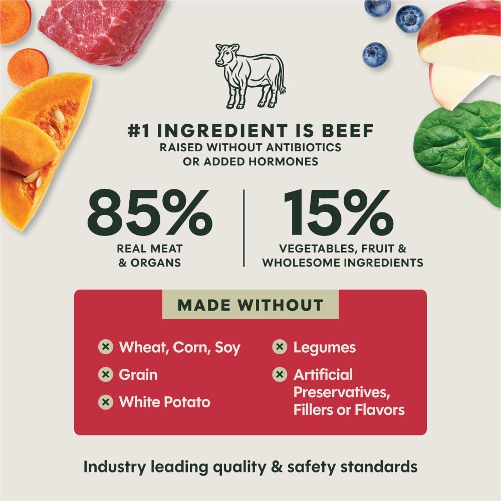 Instinct - Freeze Dried Beef for Dogs 14oz