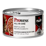 Nulo Prowess All-in-One Essentials Shreds Beef & Lamb Recipe in Broth