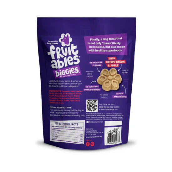 Fruitables - Biggies Baked Bacon & Apple