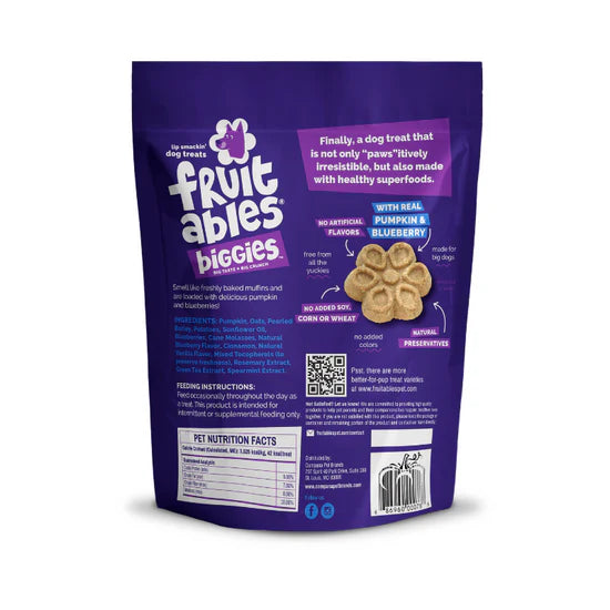 Fruitables - Biggies Pumpkin & Blueberry