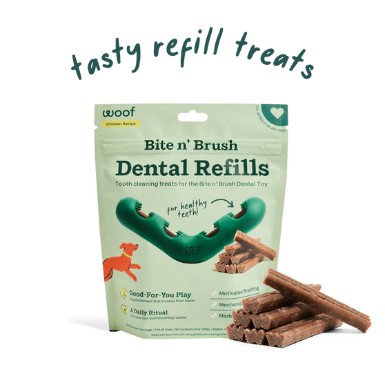 WOOF Bite 'n Brush Refills