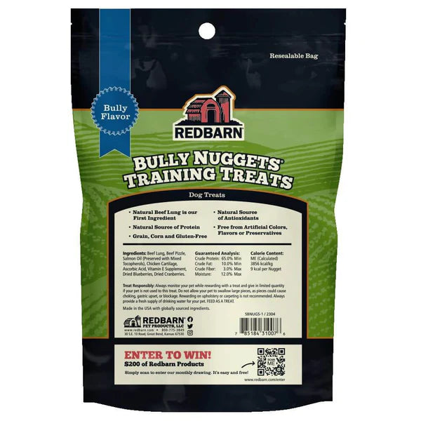 Redbarn Naturals Bully Nuggets Dog Treats, 3.9-oz