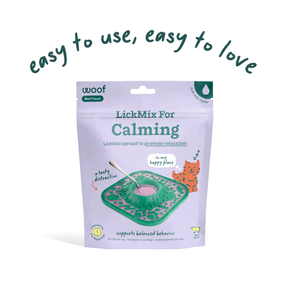 WOOF Calming Treat Lick Mix