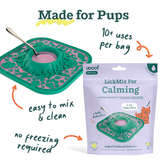 WOOF Calming Treat Lick Mix