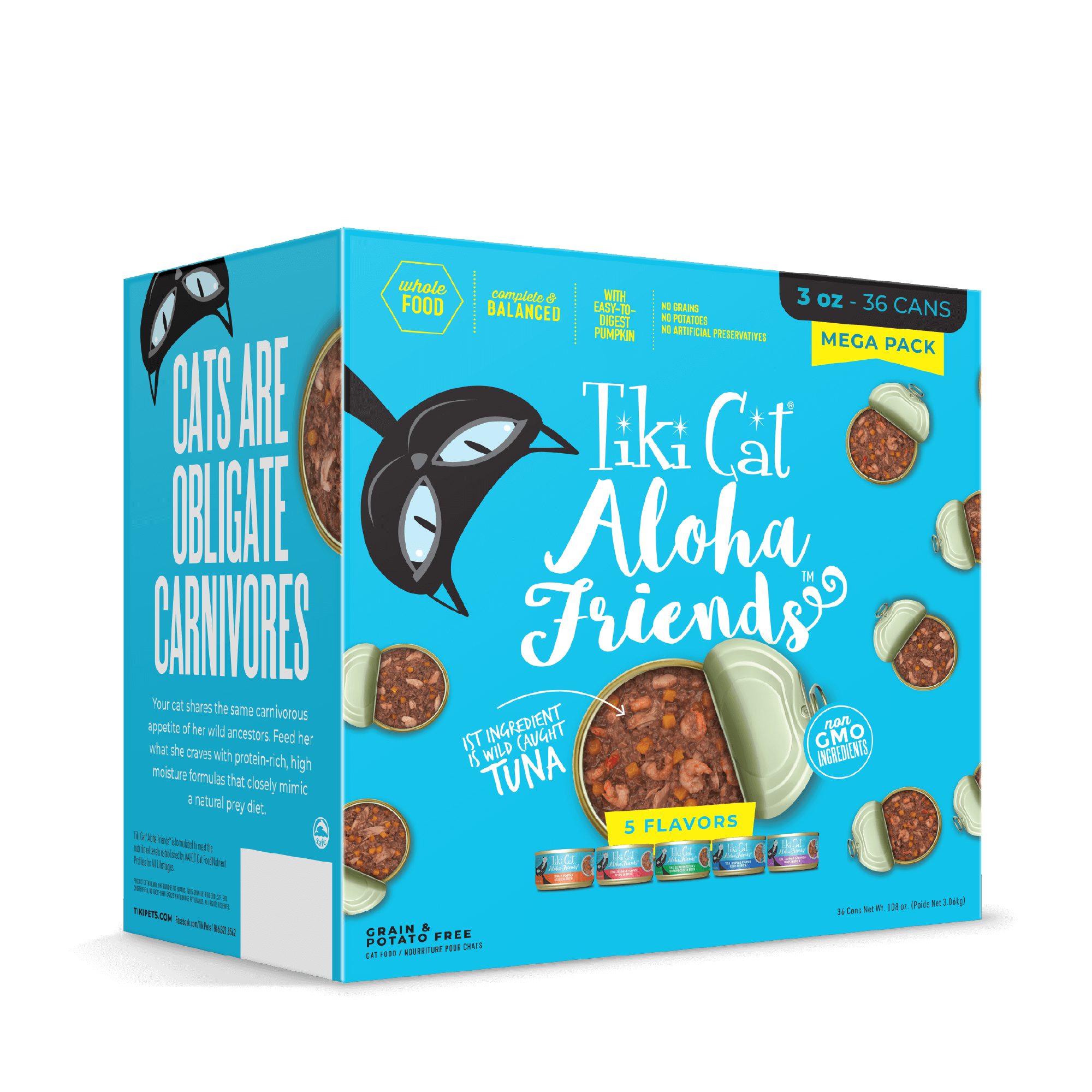 Tiki Cat - Aloha Friends - Variety Cans 12pk