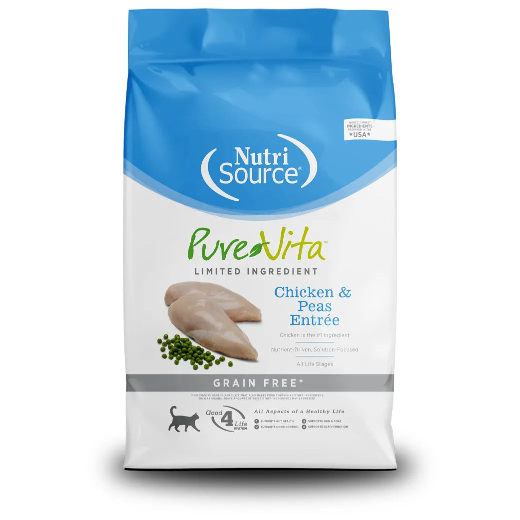 Pure Vita Chicken and Peas Grain Free Cat