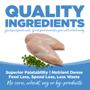 NutriSource Adult Chicken & Rice Small Bites Dry Dog Food 4lb