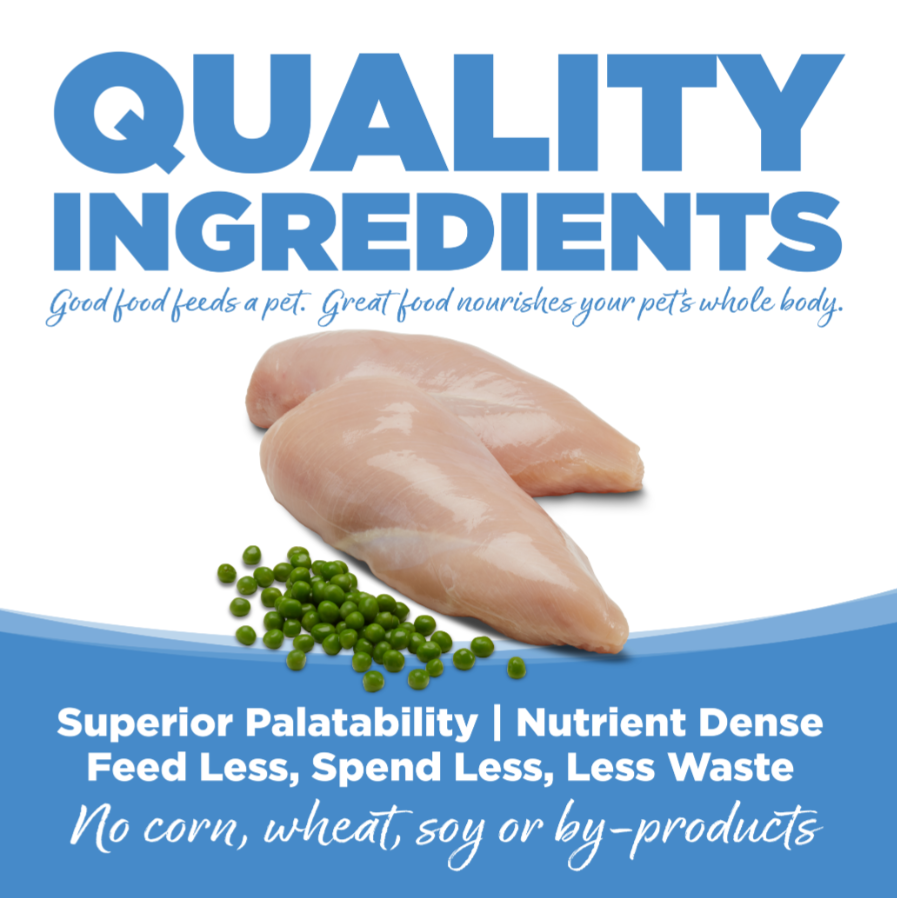 NutriSource Adult Chicken & Rice Small Bites Dry Dog Food 4lb