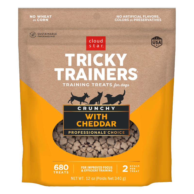 Tricky Trainer - Dog Crunchy Trainer Cheddar