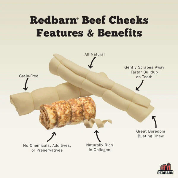 Redbarn - Beef Cheek Roll Large