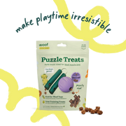 WOOF Puzzle Treats Chicken 5oz