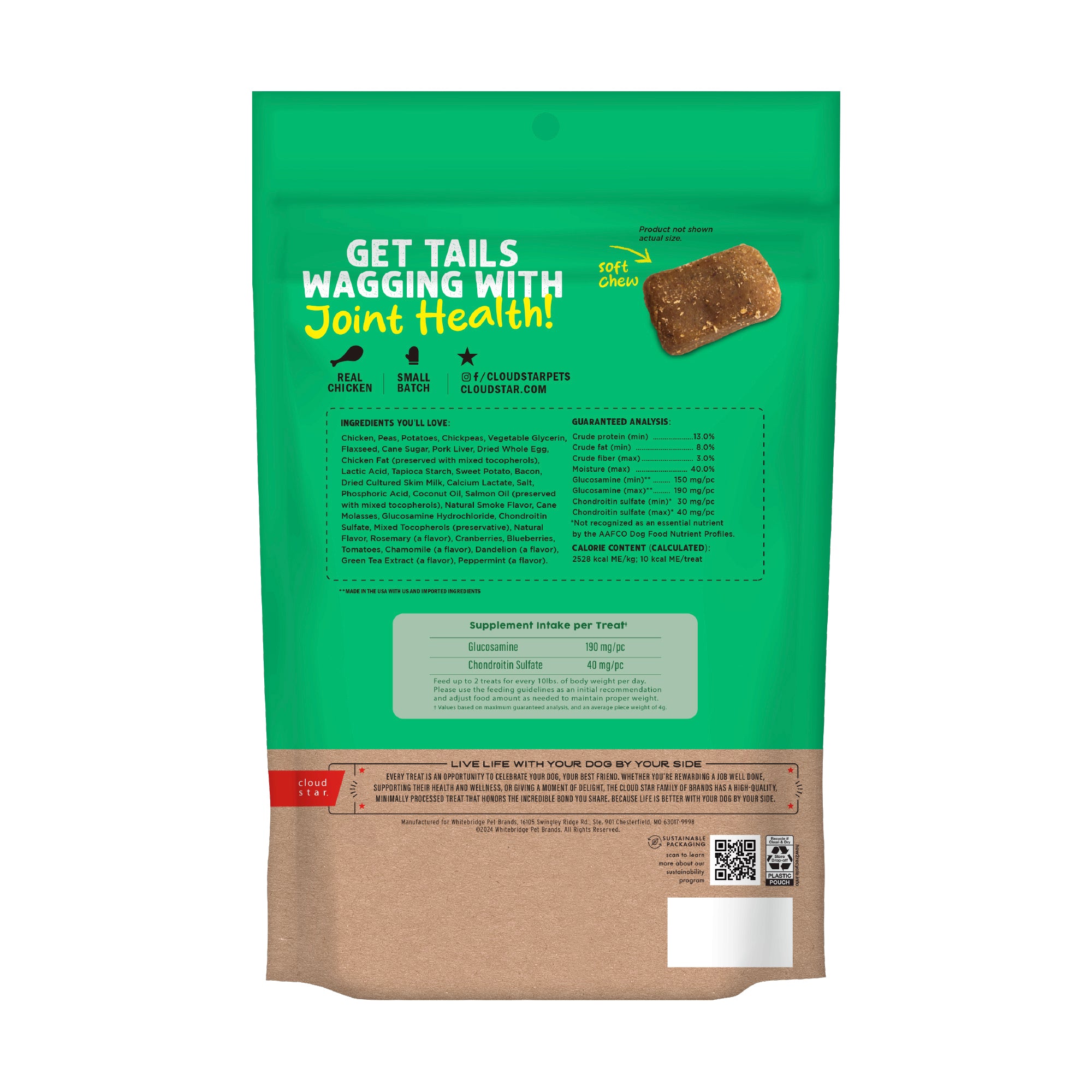 Dynamo Dog - Dog Hip & Joint Chicken 14oz