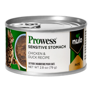 Nulo Prowess Sensitive Stomach Paté Chicken & Duck Recipe for Cats 2.8 oz