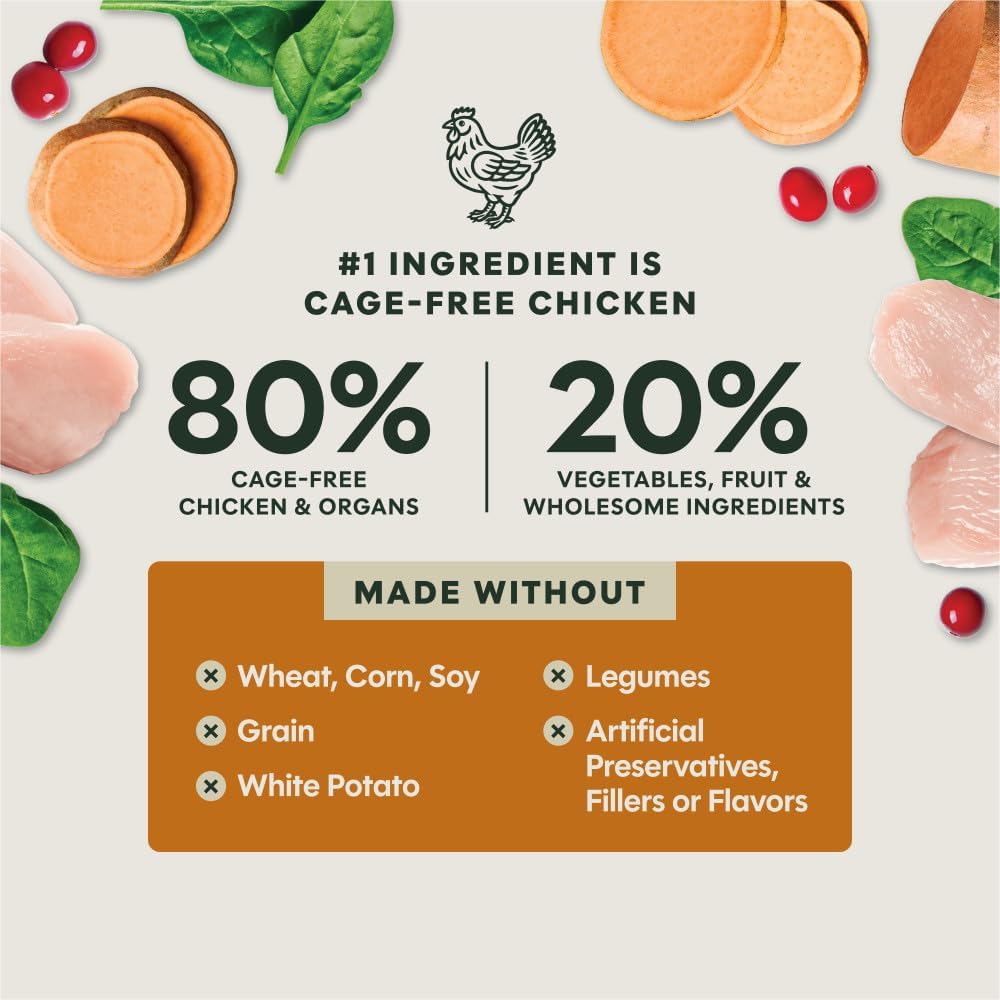 Instinct Fresh Raw Meals - Chicken & Harvest Blend 3oz
