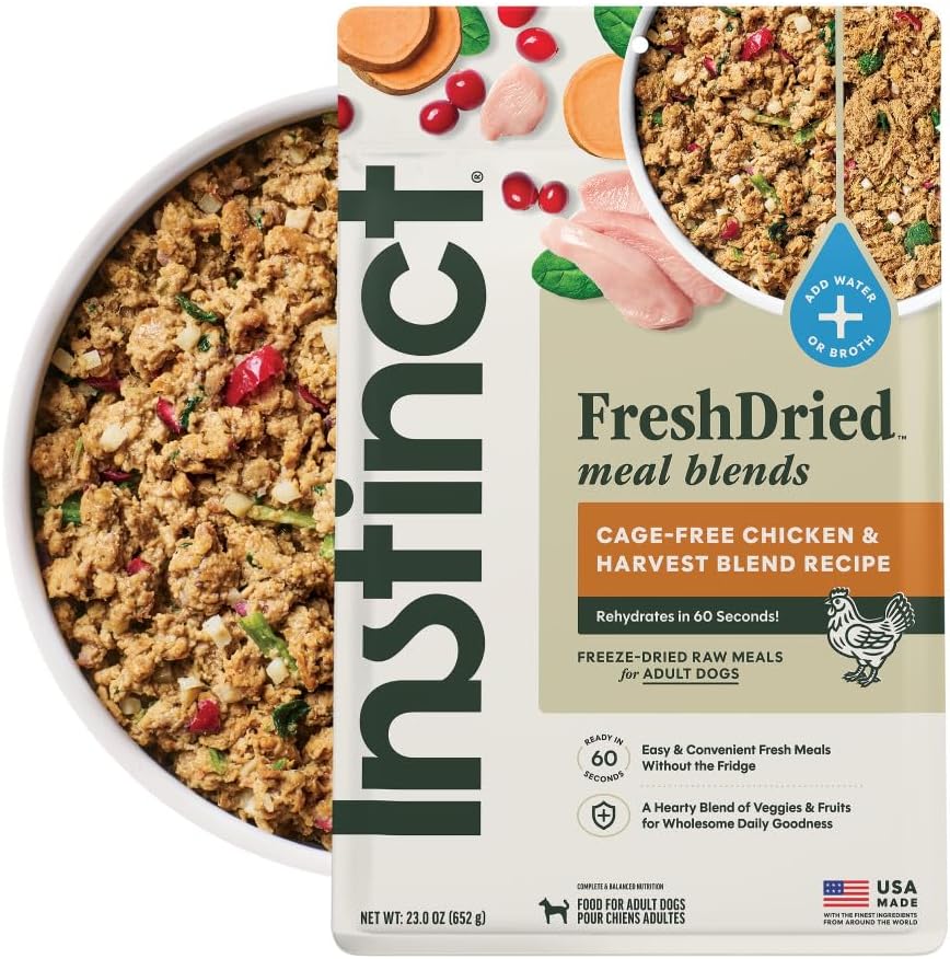 Instinct Fresh Raw Meals - Chicken & Harvest Blend 32oz