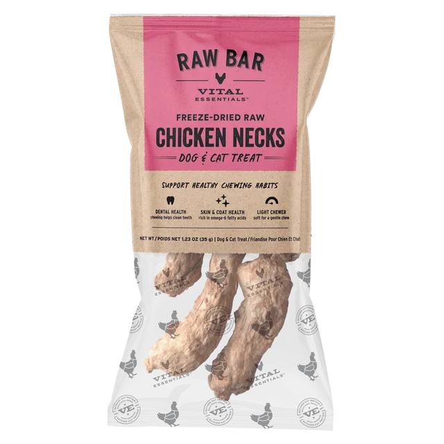Raw Bar - Freeze Dried Chicken Necks