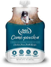 NutriSource Come-Pooch-A Chicken Broth 12oz