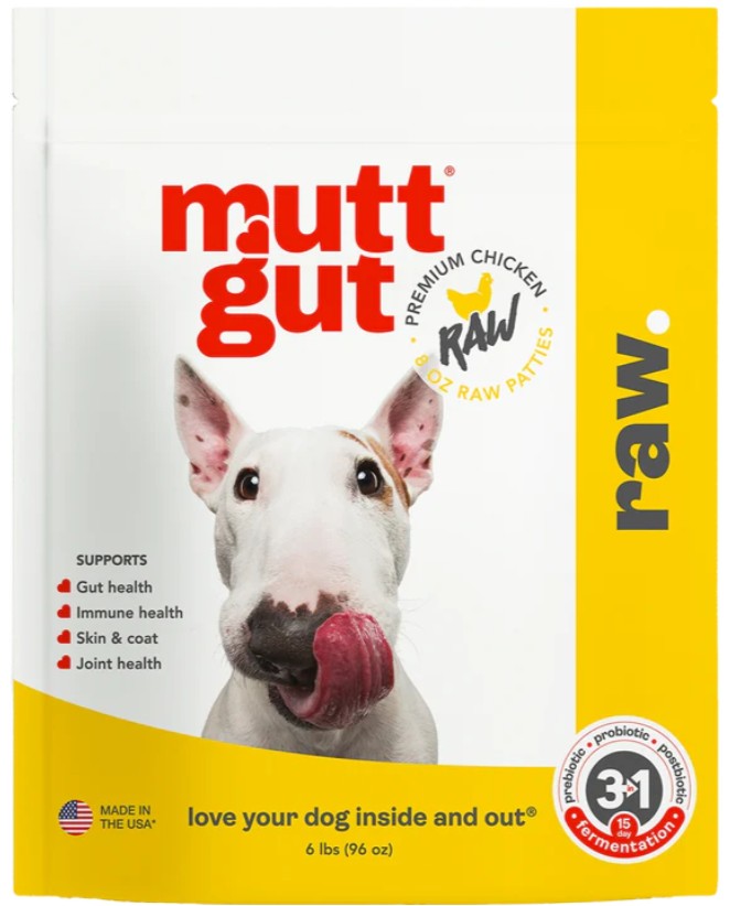 Mutt Gut Dog Raw Chicken - 18lb