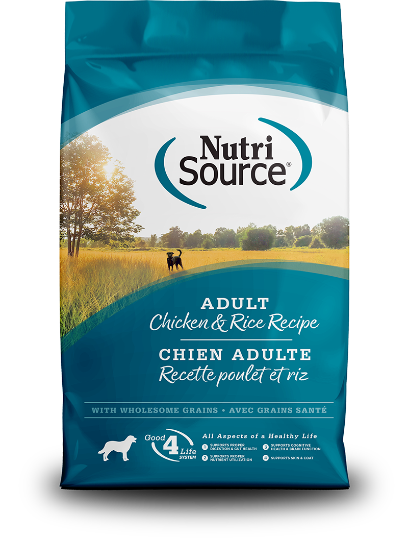 NutriSource Adult Chicken & Rice Dry Dog Food
