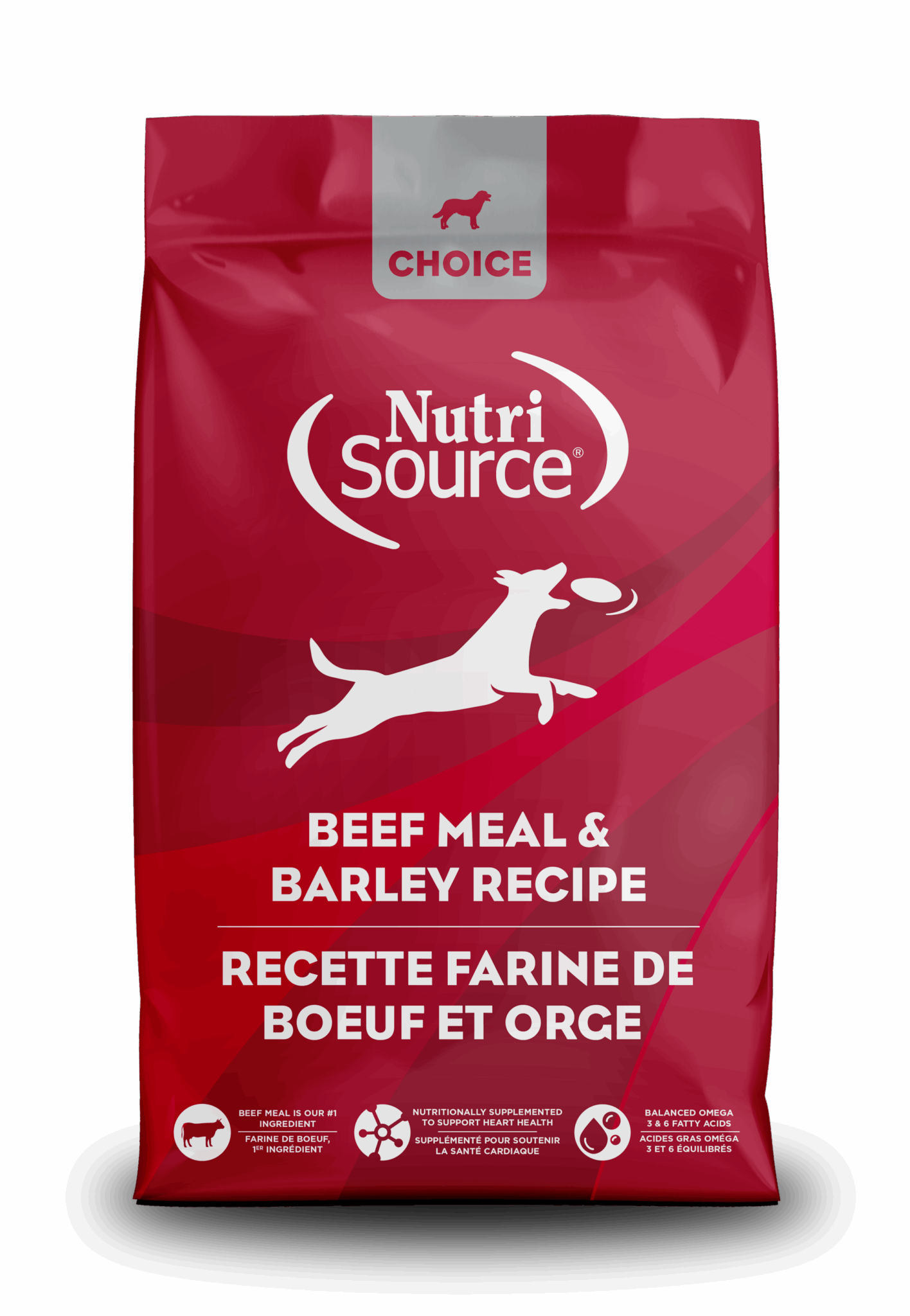 NutriSource Adult Beef ALS Dry Dog Food 40lb