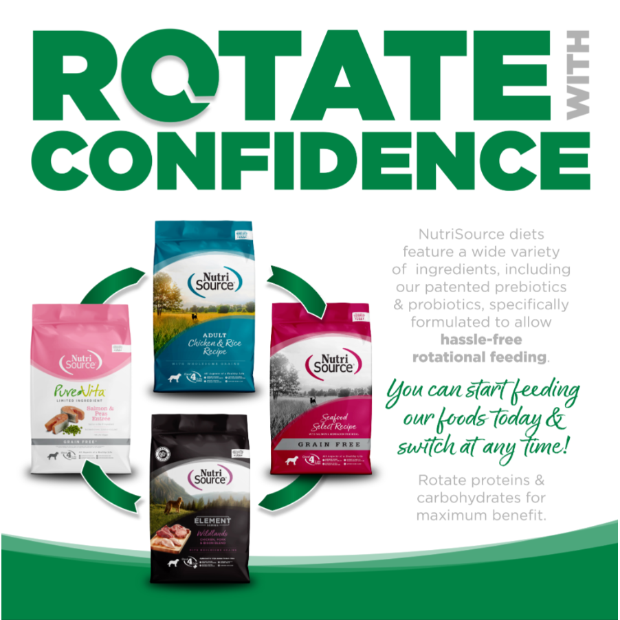 NutriSource Choice Adult Chicken & Barley Dry Dog Food 40lb