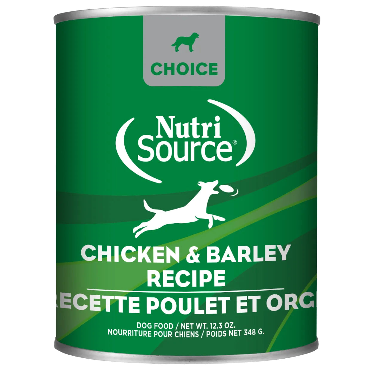 NutriSource Choice Chicken & Barley Canned Dog Food 13oz