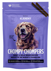 Element Series Chompy Chompers Beef & Wild Boar Treat 6oz