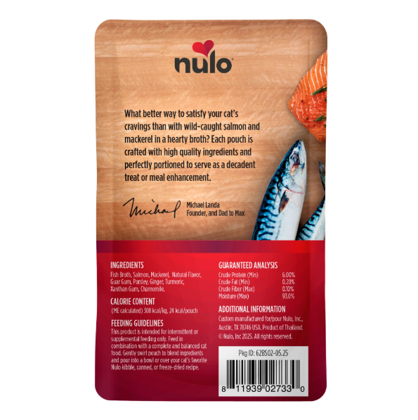 Nulo FreeStyle Chunky Salmon & Mackerel Broth