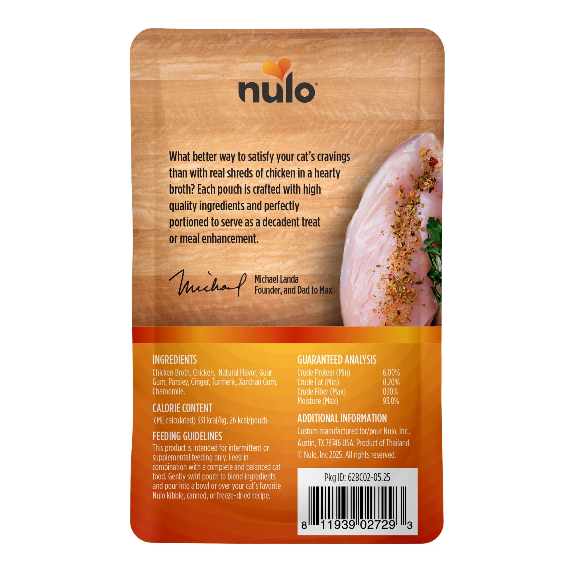 Nulo FreeStyle Chunky Chicken Broth